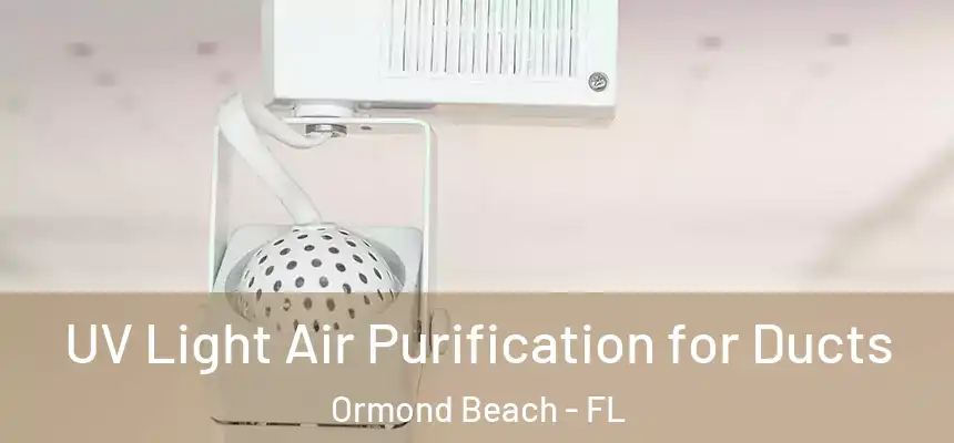  UV Light Air Purification for Ducts Ormond Beach - FL